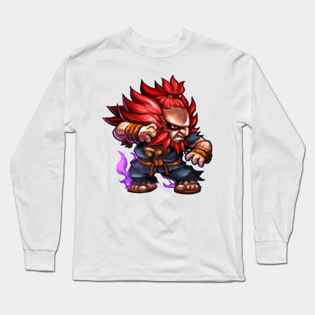 akuma Long Sleeve T-Shirt by mprokolo corgi